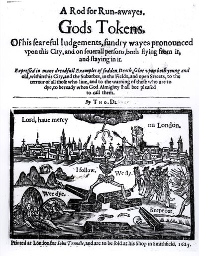 Las señales de Dios, una vara para los fugitivos, 1625 de English School